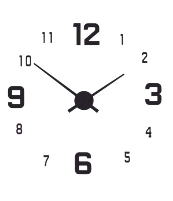 Beautiful Wood 1551 Digital Wall Clock